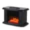 Portable Electric Fireplace Heater With 3D Realistic Flame Heating Compact Space Heater For Cozy W 4