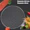 Round Stainless Steel Mesh Barbecue Grill Rack For Perfect BBQ 2