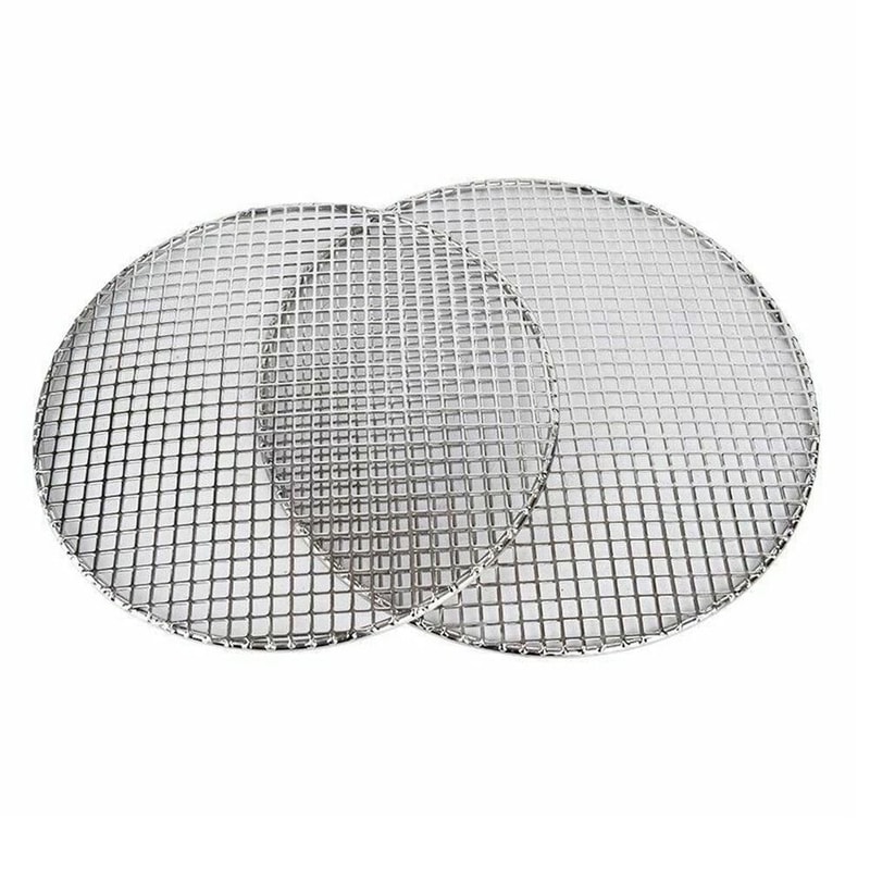 Round Stainless Steel Mesh Barbecue Grill Rack For Perfect BBQ 3