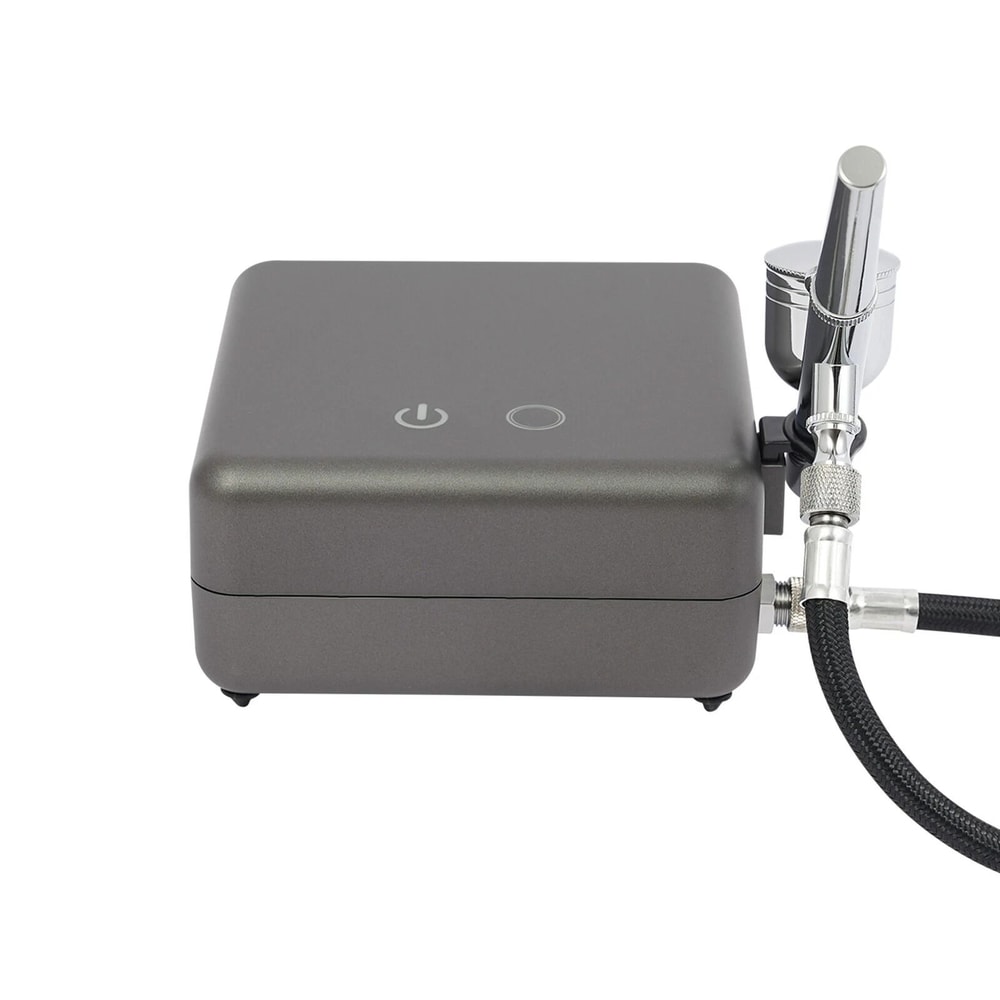 Professional Portable Airbrush Kit With Compressor High Pressure Spray Set For Art Model Auto Deta 8