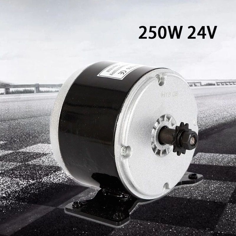 High Torque DC MY1016 Motor For Mini Bikes Scooters 2