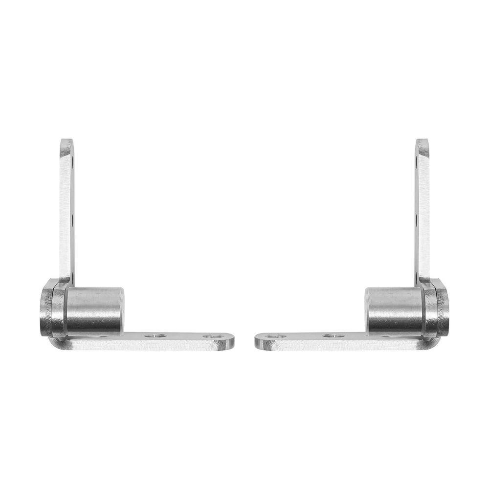 Premium Heavy Duty Stainless Steel Pivot Door Hinges Set Durable 201 Stainless Steel Hinges For Smo 11