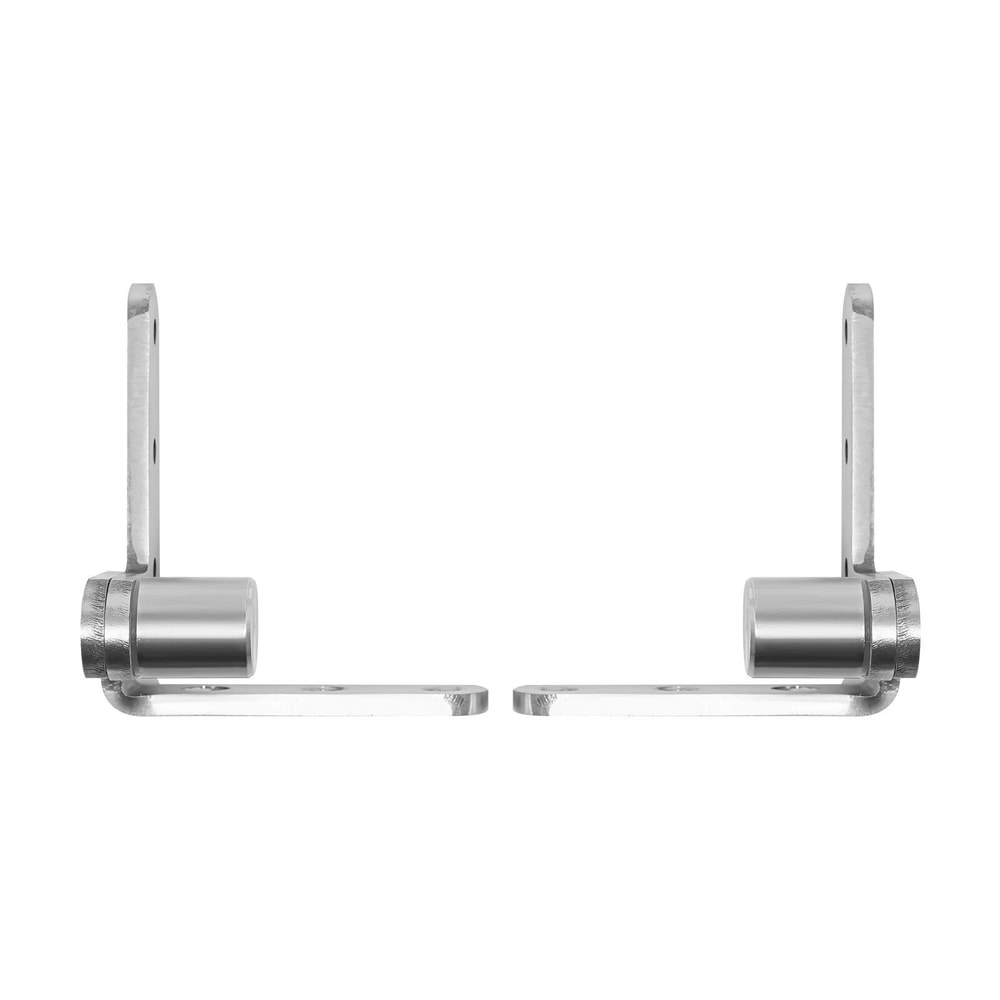 Premium Heavy Duty Stainless Steel Pivot Door Hinges Set Durable 201 Stainless Steel Hinges For Smo 5