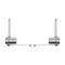 Premium Heavy Duty Stainless Steel Pivot Door Hinges Set Durable 201 Stainless Steel Hinges For Smo 5
