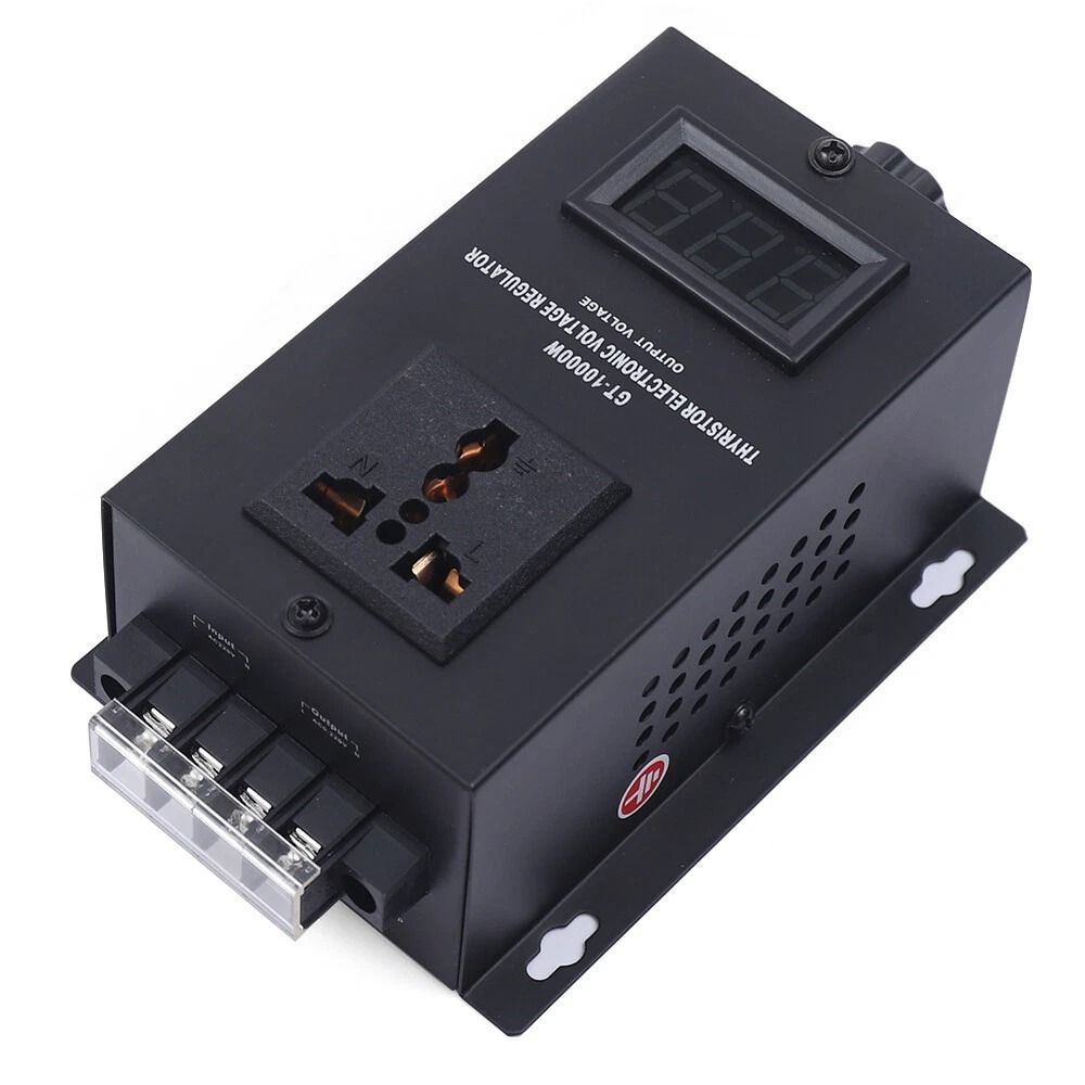 Premium AC Variable Voltage Regulator Motor Speed Controller SCR Dimmer 6