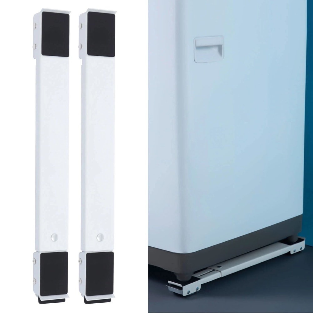 Heavy Duty Adjustable Appliance Roller Base Extendable Washing Machine Stand With Wheels 2