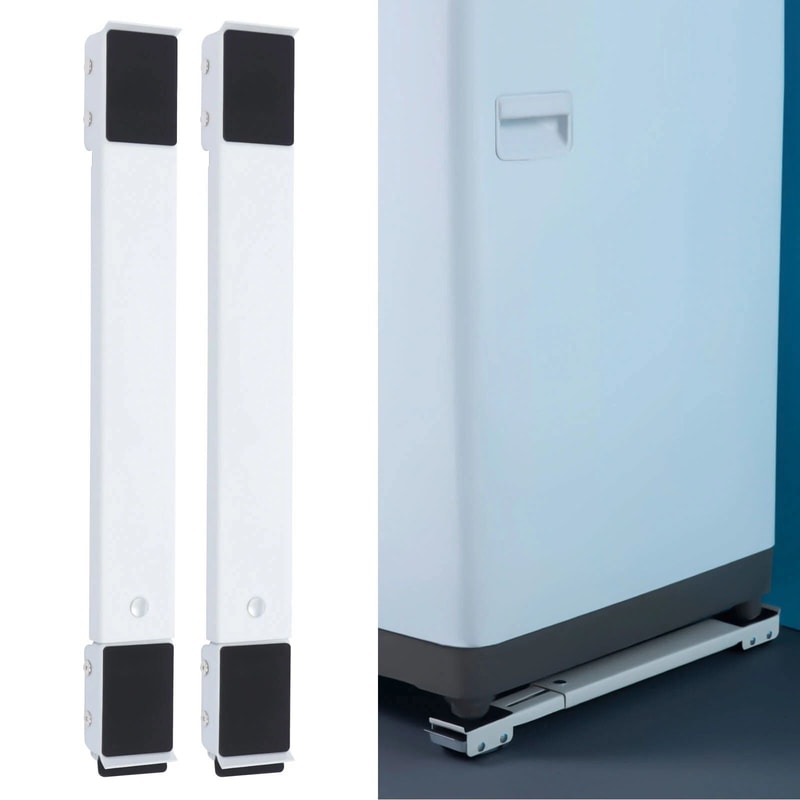 Heavy Duty Adjustable Appliance Roller Base Extendable Washing Machine Stand With Wheels 2