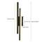Modern LED Wall Sconce Dimmable Bedside Wall Lamp 9