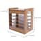 Wood Desk Organizer Desktop File Holder For Office Document Storage 3