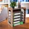 Wood Desk Organizer Desktop File Holder For Office Document Storage 6