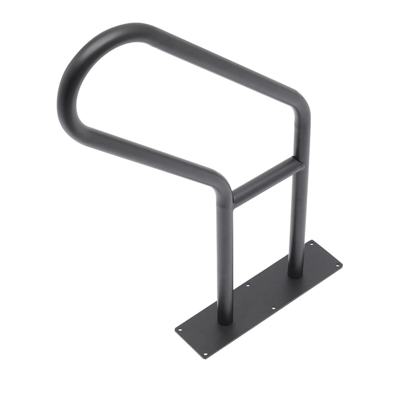 Premium Wrought Iron Outdoor Handrail For Steps Wall Mounted Stair Safety Railing 4