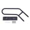 Premium Wrought Iron Outdoor Handrail For Steps Wall Mounted Stair Safety Railing 7