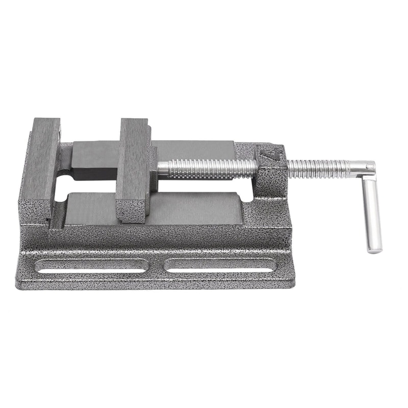 Professional Drill Press Vise With Magnetic Vise Pads Heavy Duty Metal Workbench Vice 7