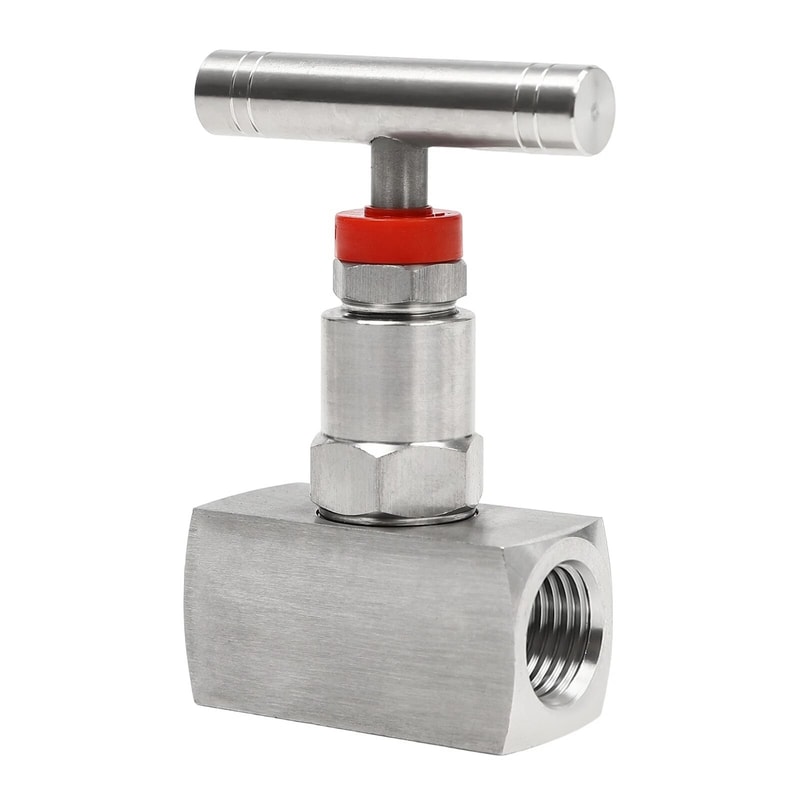 Premium Stainless Steel Needle Valve Industrial Hydraulic Flow Control Valve High Pressure Port Pre 1