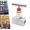 Premium Stainless Steel Needle Valve Industrial Hydraulic Flow Control Valve High Pressure Port Pre 14