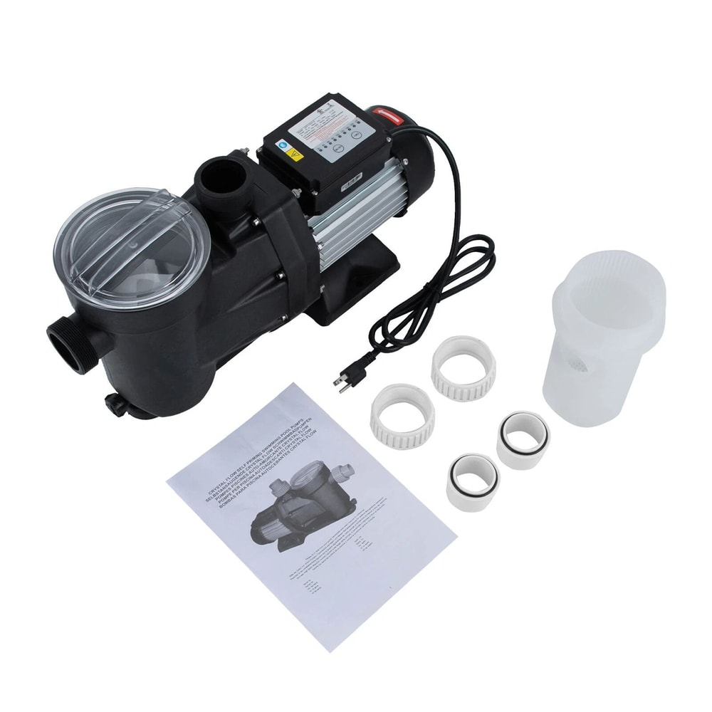 Premium Pool Pump With Timer High Flow Above Ground Pool Pump 13