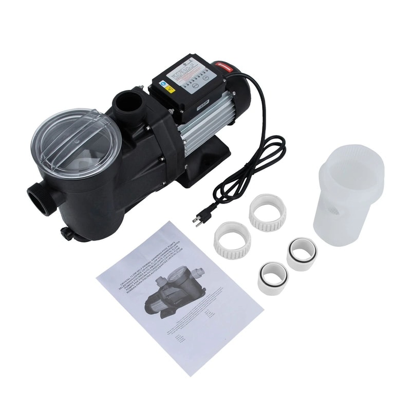 Premium Pool Pump With Timer High Flow Above Ground Pool Pump 13
