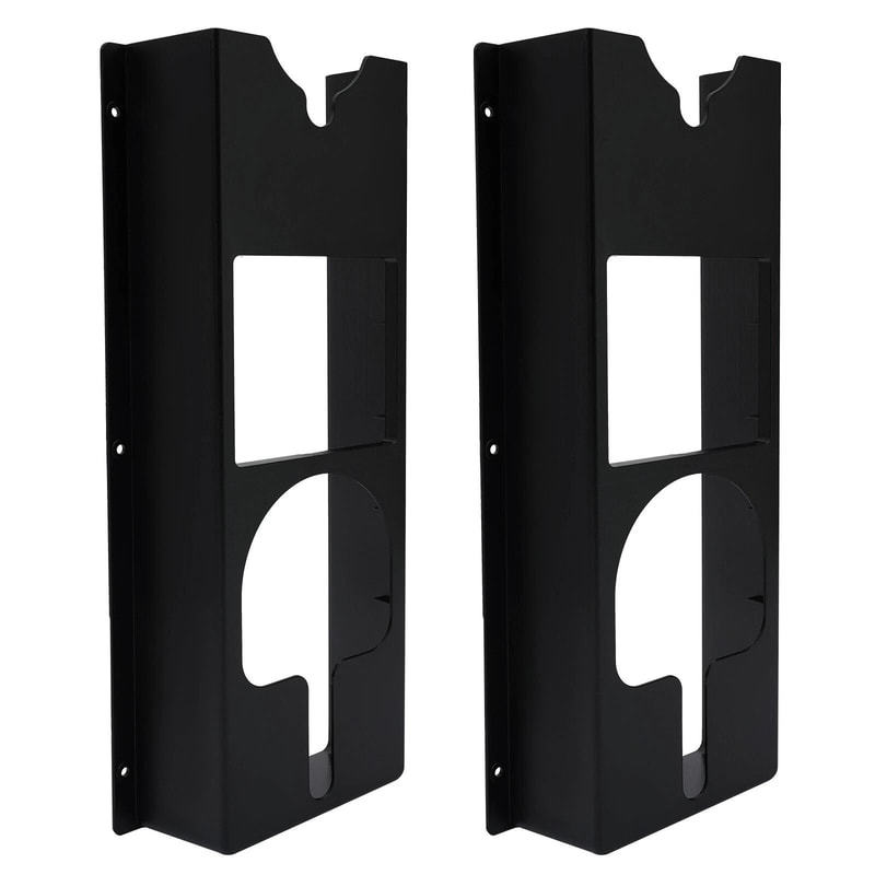 Premium Wall Mount Polisher Holder Rack Garage Tool Organizer For Buffers Polishers 7