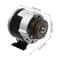 Heavy Duty Gear Motor With Belt Pulley DC Brushed Gear Reduction Motor 13