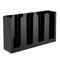 Countertop Cup Lid Organizer Coffee Station Cup Holder 4 Partition Durable Dispenser 2
