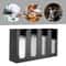 Countertop Cup Lid Organizer Coffee Station Cup Holder 4 Partition Durable Dispenser 6