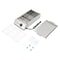 Ultimate Heat Control Electric Countertop Grill Portable BBQ Grill For Easy Outdoor Indoor Cooking 8