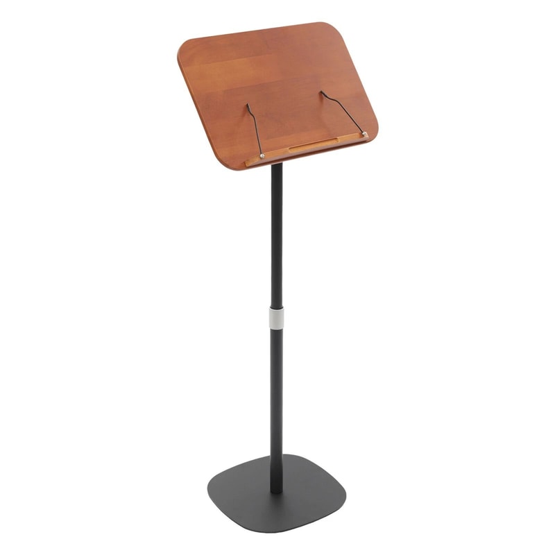 Height Adjustable Floor Book Music Stand Floor Lectern Premium Adjustable Book Stand 7