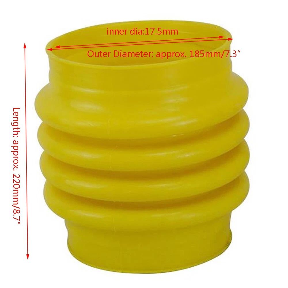 Heavy Duty Rammer Bellows Boot Wacker Rammer Compactor Parts Polyurethane Compactor Boot 9