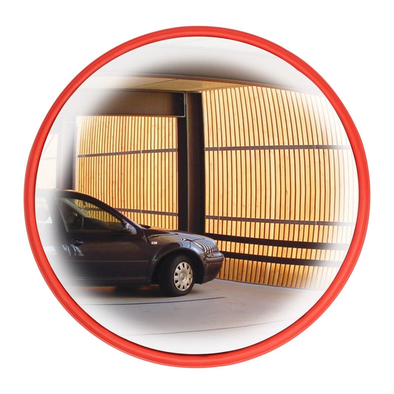 Convex Traffic Mirror Heavy Duty Wide Angle Safety Security Parking Mirror 4