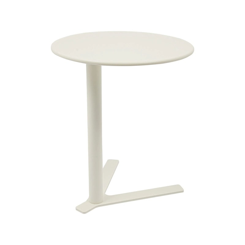 Stylish Modern Side Table With Y Base Round End Table For Small Spaces Couch 1