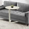Stylish Modern Side Table With Y Base Round End Table For Small Spaces Couch 9