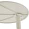 Stylish Modern Side Table With Y Base Round End Table For Small Spaces Couch 3