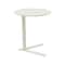 Stylish Modern Side Table With Y Base Round End Table For Small Spaces Couch 4