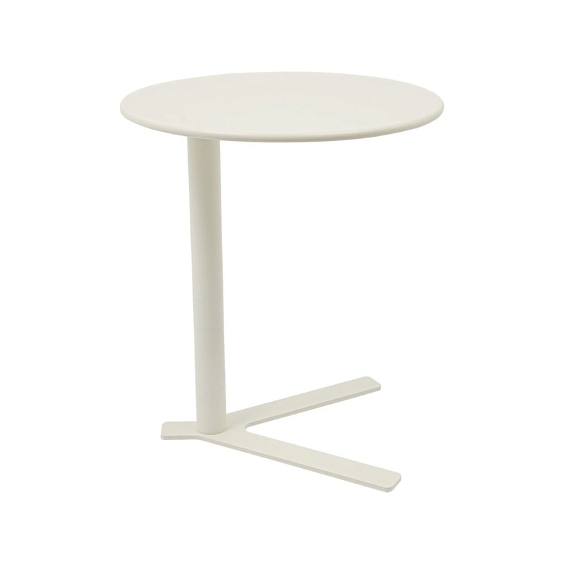 Stylish Modern Side Table With Y Base Round End Table For Small Spaces Couch 4