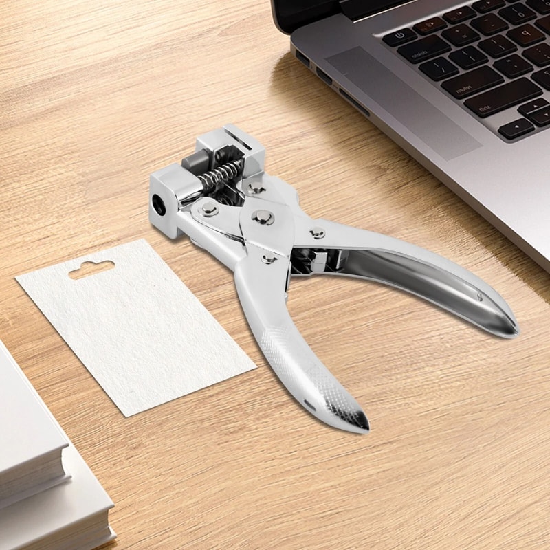 T Slot Hole Punch Tool Heavy Duty Handheld Hole Punch Tool For Tags PVC 0
