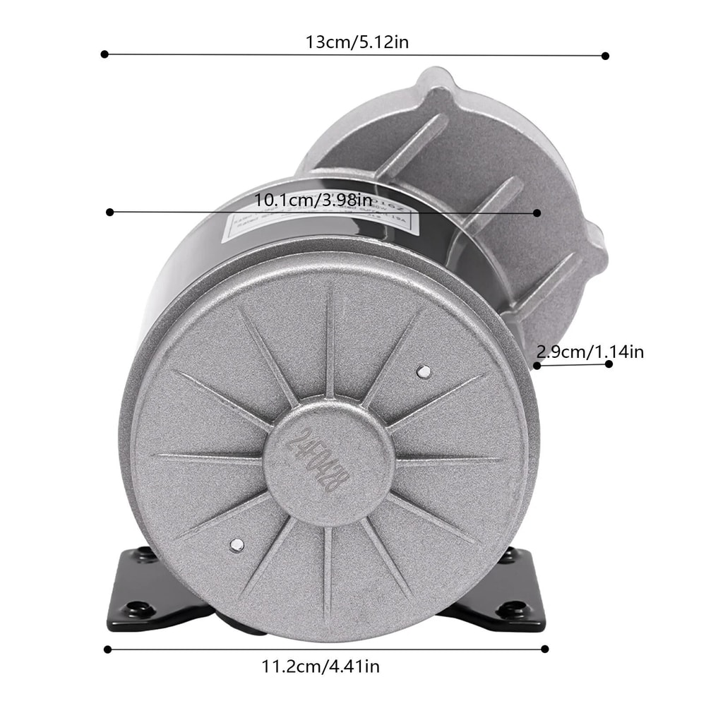 Premium Gear Motor With Geared Reduction High Torque Durable Drive Unit 3