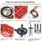 Premium Internal Bearing Puller Bearing Removal Tool Three Jaw Disassembly Kit For Precision Autom 8