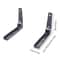 Heavy Duty Adjustable Microwave Wall Mount Bracket Stainless Steel Shelf 3