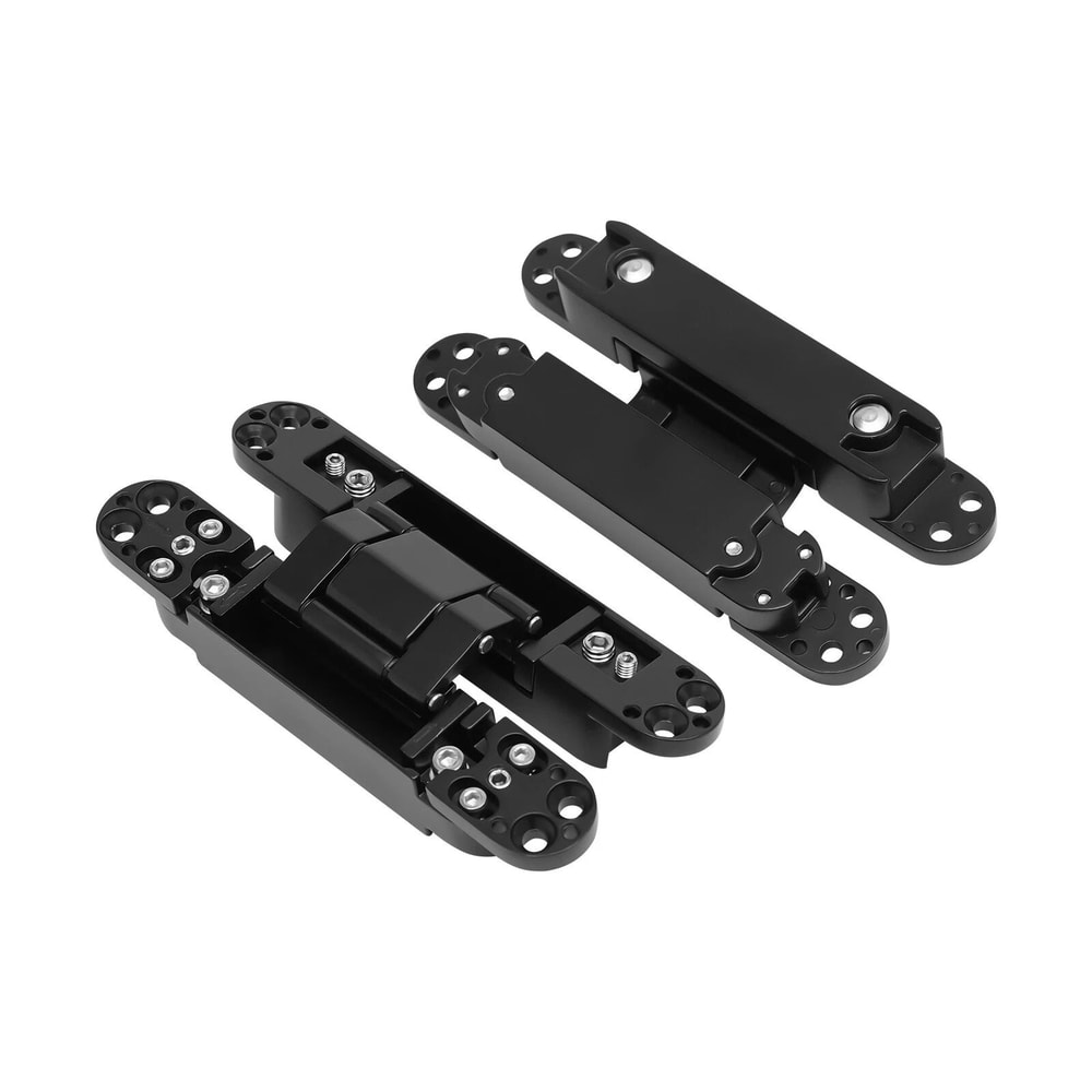 Premium Hidden Door Hinges Black Concealed Door Hardware 10