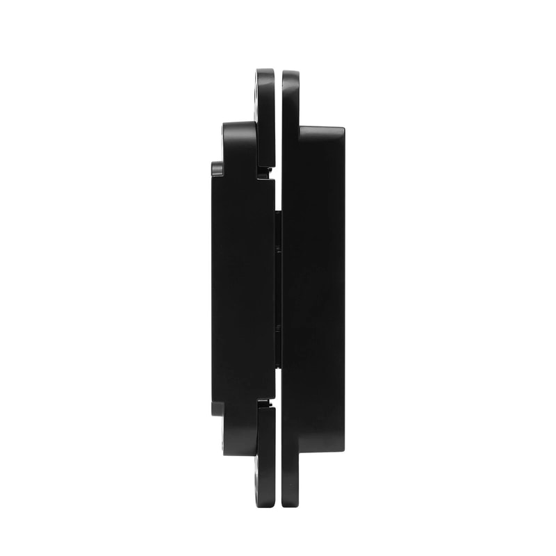 Premium Hidden Door Hinges Black Concealed Door Hardware 6