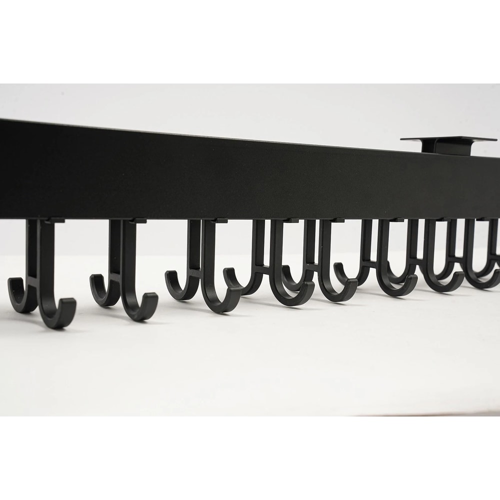 Heavy Duty Broom Storage Rack Wall Organizer Hooks 20 Hook Pull Out Cleaning Tool Rack 1
