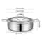 Premium Stainless Steel Hot Pot Dual Sided Shabu Pot With Lid For Flavorful Cooking 11