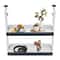 Adjustable Desk Shelf Organizer 2 Tier Clamp On White Space Saving Storage 5