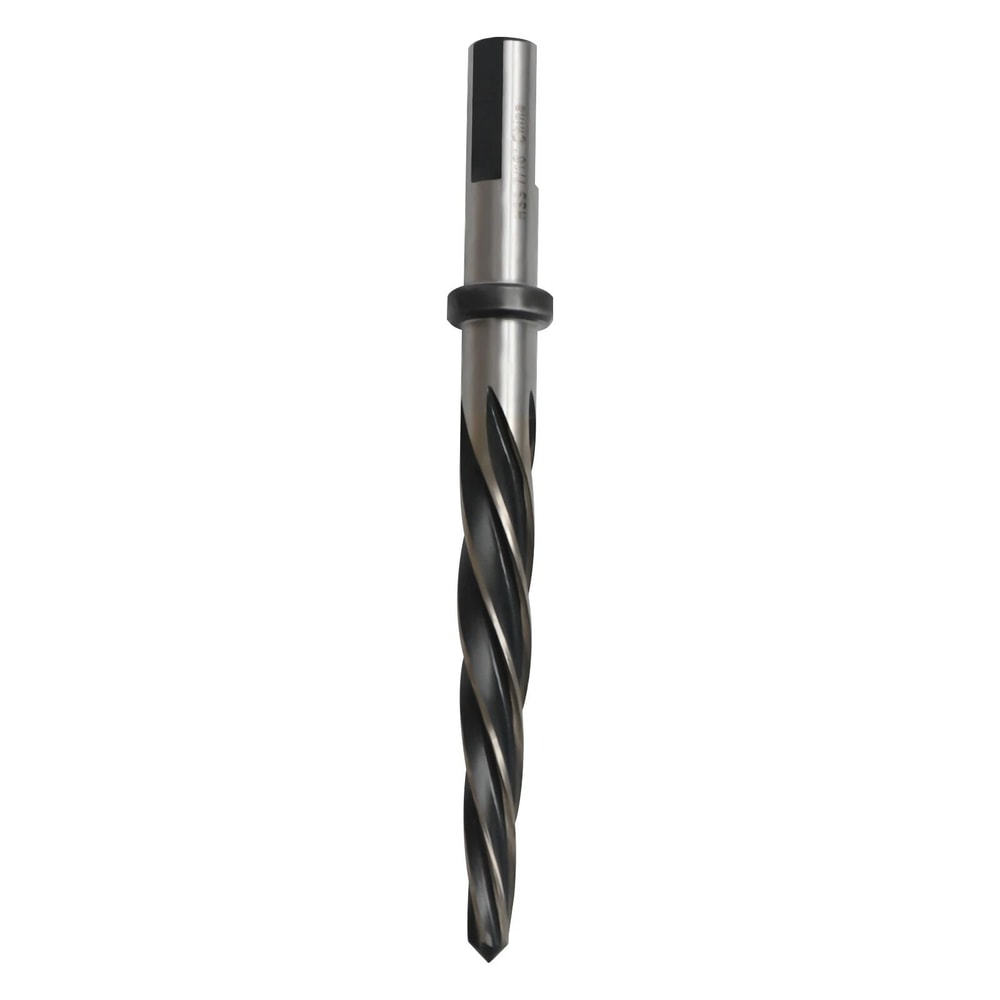 Spiral Tapered Bridge Reamer HighSpeed Steel Durable 3 Flat Shank 1