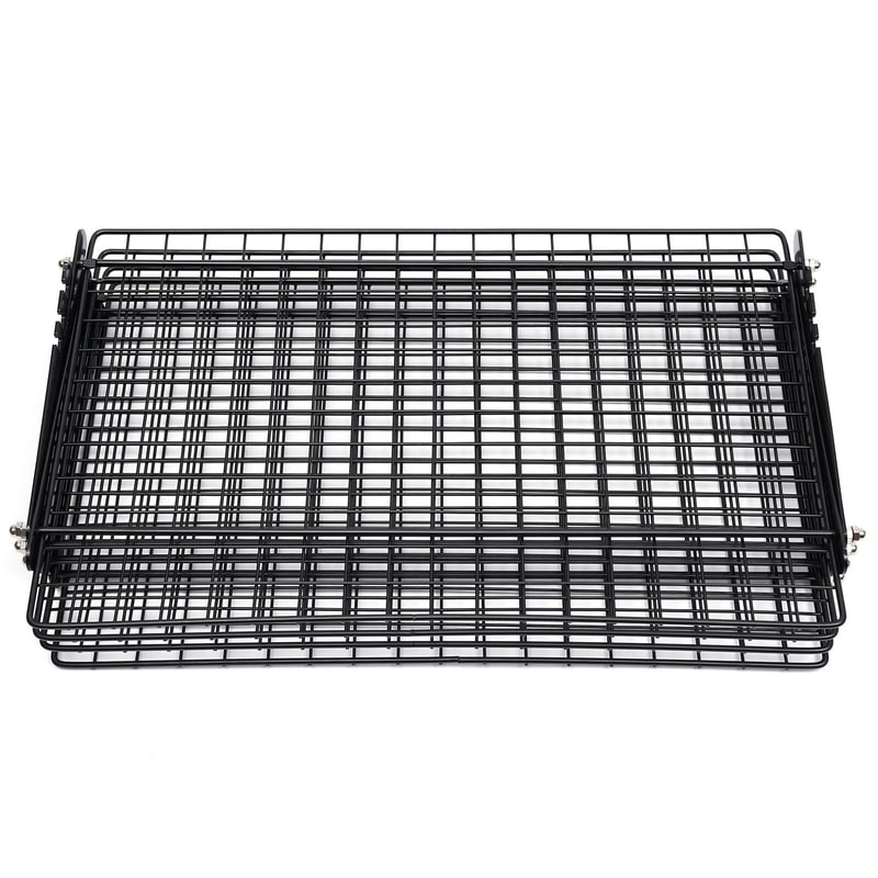 Premium 4 Tier Collapsible Cooling Rack Stackable Baking Cookie Cooling Rack 1