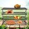 Premium 4 Tier Collapsible Cooling Rack Stackable Baking Cookie Cooling Rack 14