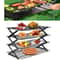 Premium 4 Tier Collapsible Cooling Rack Stackable Baking Cookie Cooling Rack 0