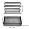 Premium 4 Tier Collapsible Cooling Rack Stackable Baking Cookie Cooling Rack 8