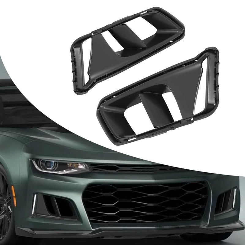 Premium Camaro ZL1 Bumper Fog Light Covers Direct Fit Camaro Fog Light Cover For Camaro Aftermarke 13
