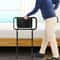 Adjustable Bed Assist Bar Bedside Rail With Storage Pocket For Safer Mobility 4